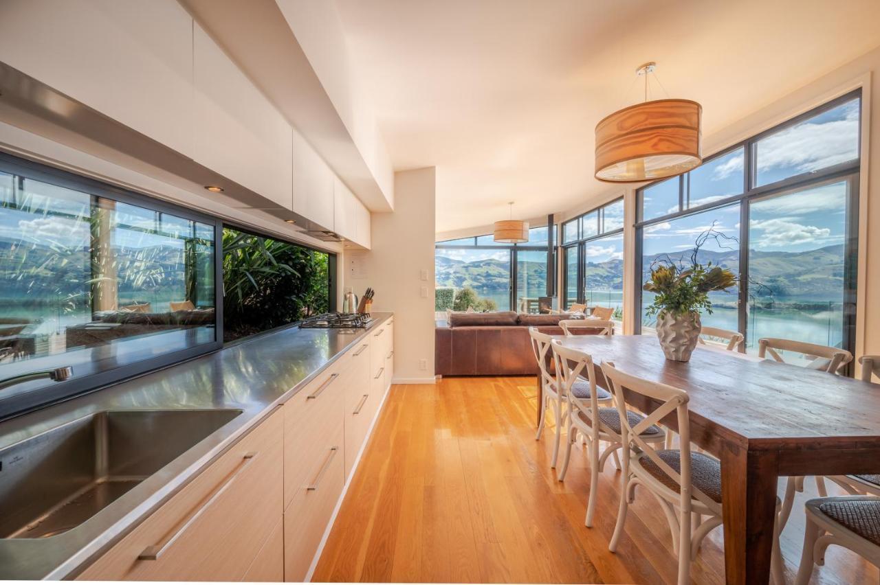 Million Dollar View - Takamatua Holiday Home Akaroa Exterior foto
